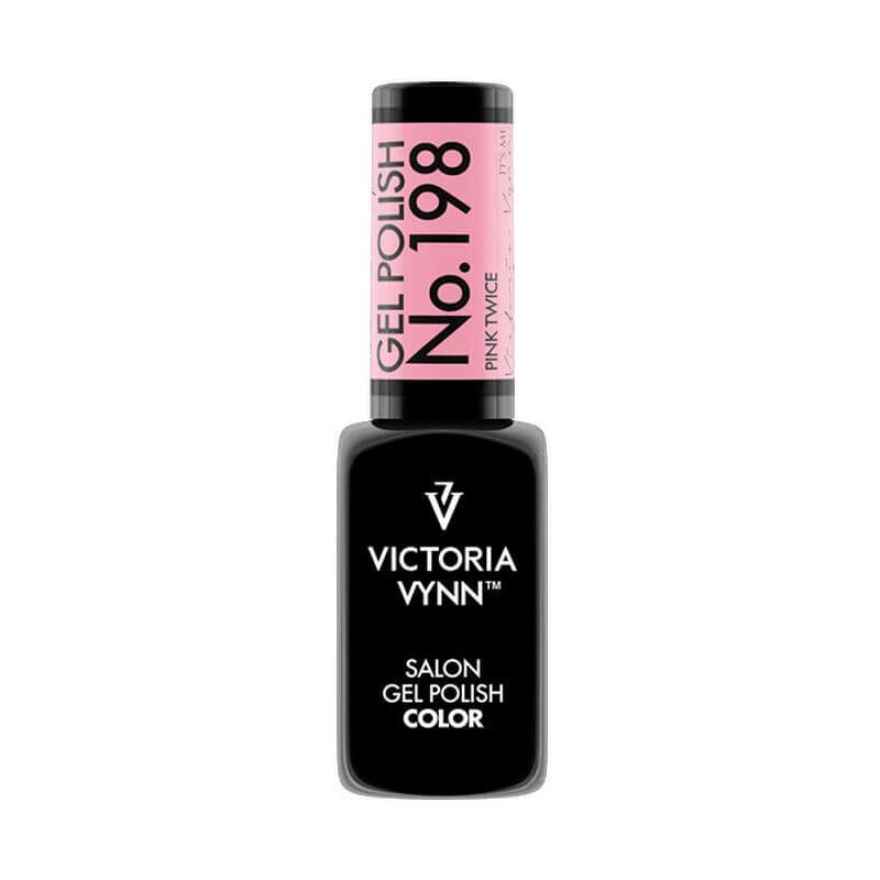vv-gel polish 198 Pink Twice 8ml - 1