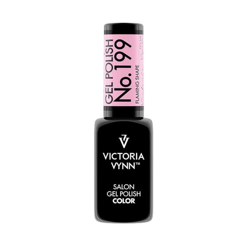 vv-gel polish 199 Flaming Shape 8ml - 1