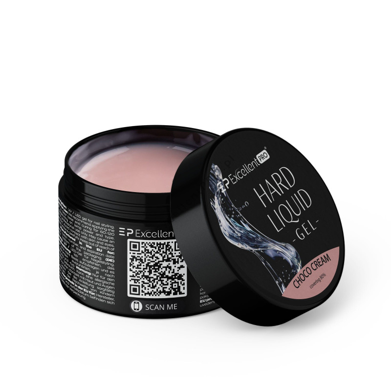 Excellent PRO-Hard Liquid Gel Choco  Cream 50g - 1