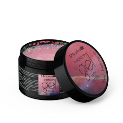 Excellent PRO-Thixotropy gel with effect  Blush Hexago 50g - 1
