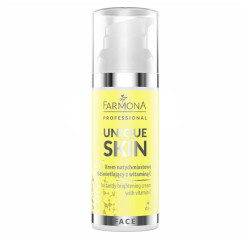 F-UNIQUE SKIN-Krem natychmiastowo  rozjaśniające z witaminą C, 50ml - 1