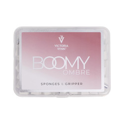 vv-BOOMY OMBRE Sponges&Gripper-Gąbeczki  i chwytak w pudełku - 1