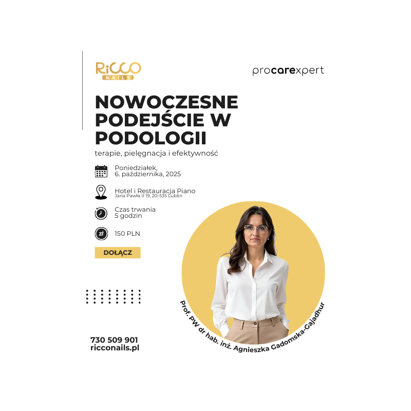 Szkolenie - Procarexpert - Nowoczesne podejście w podologii - 1