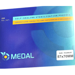 Medal-torebki do ster. MEDAL 57x70-opak - 1