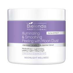 b-MOONLIGHT WELLNESS-Rozświetlająco-wygł adzający peeling z płynem księżycowym, 550g - 1