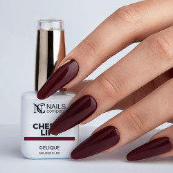 Nails Company - Lakier hybrydowy GELIQUE Cherry Lips, 6ml