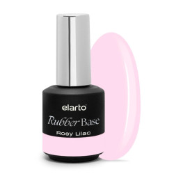 Elarto - Baza hybrydowa Rubber Base Rosy Lilac, 15ml