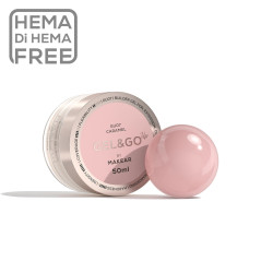 Makear - GU07 Gel&Go Up Caramel - żel budujący, 50ml