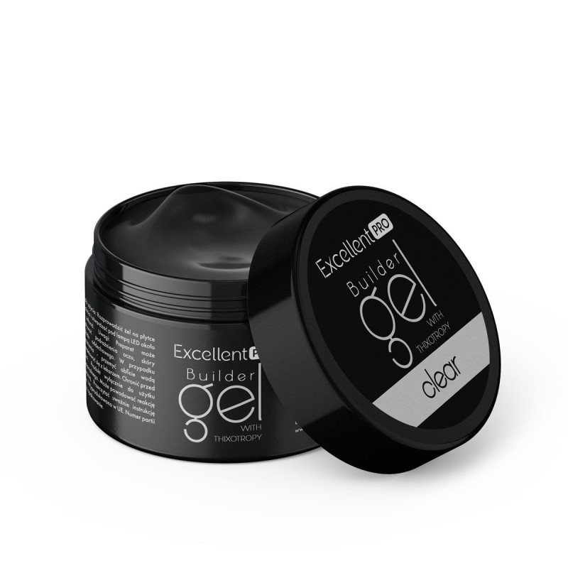 Excellent PRO Żel budujący tiksotropowy clear, 50ml