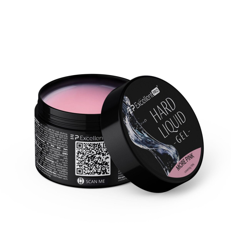 Excellent PRO - Hard Liquid Gel More Pink, 50ml