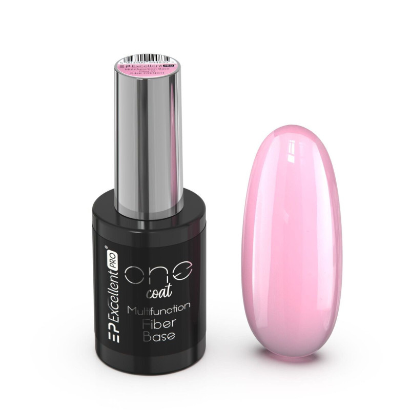 Excellent PRO - One Coat Multifunction Fiber Base Pink French, 11ml