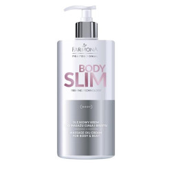 Farmona - BODY SLIM - Olejkowy krem do masażu ciała i biustu, 500ml