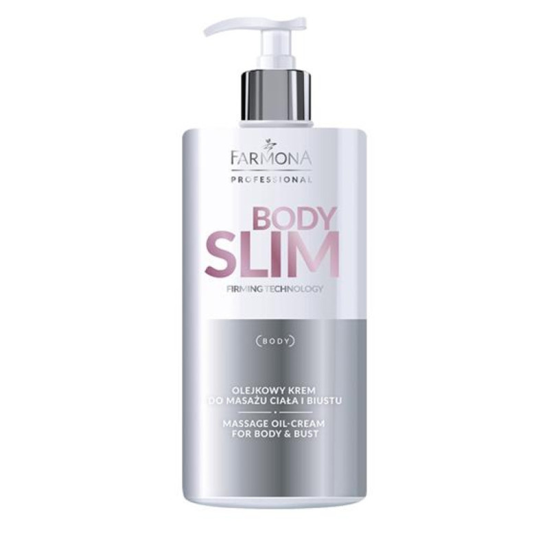 Farmona - BODY SLIM - Olejkowy krem do masażu ciała i biustu, 500ml