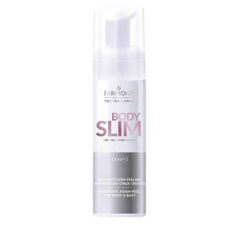 Farmona - BODY SLIM - Enzymatyczny peeling w piance do ciała i biustu, 200ml