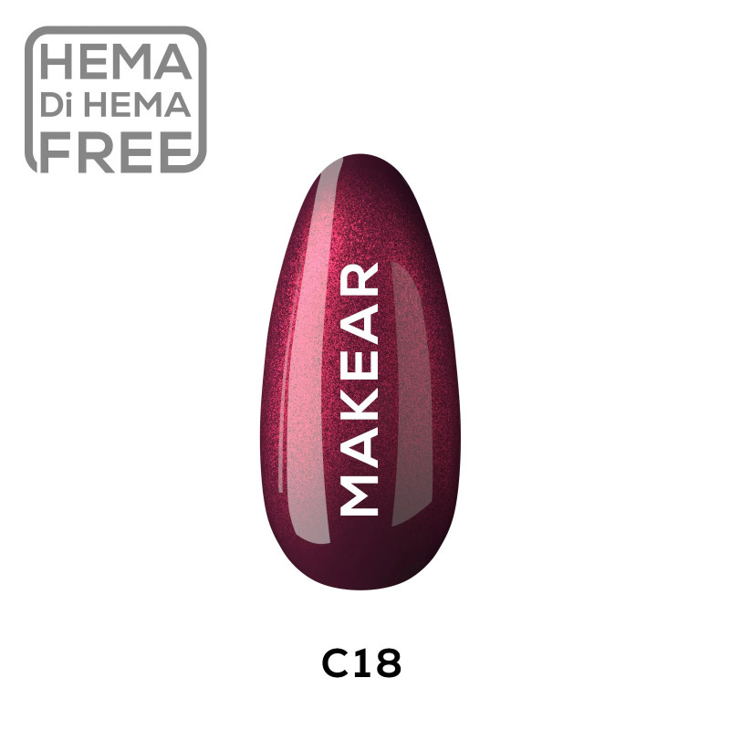 Makear - C18 Lakier hybrydowy 8ml
