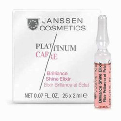 JANSSEN Ampułki Platinum Care Brilliance Shine Elixir aktywator młodości i blasku 1 x 2 ml - 1