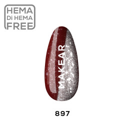 Makear - 897 Lakier hybrydowy 8ml