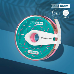 Staleks - Taśma ścierna biała papmAm EXPERT w plastikowym pudełku, ATC-240w