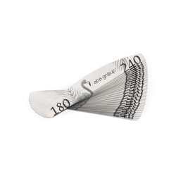 Aba Group - Pilnik do paznokci PÓŁKSIĘŻYC 180/240 STANDARD, 25szt