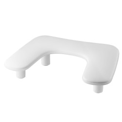 Excellent PRO - Podkładka skórzana comfort biała, 1szt