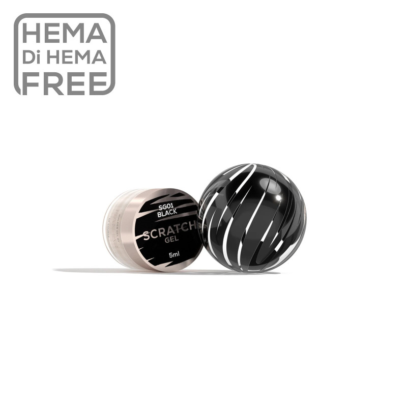 Makear - SG01 Scratch Gel - Black, 5ml