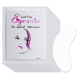 Clavier - Płatki pod oczy do rzęs - HYDROGEL PATCH, 50 par