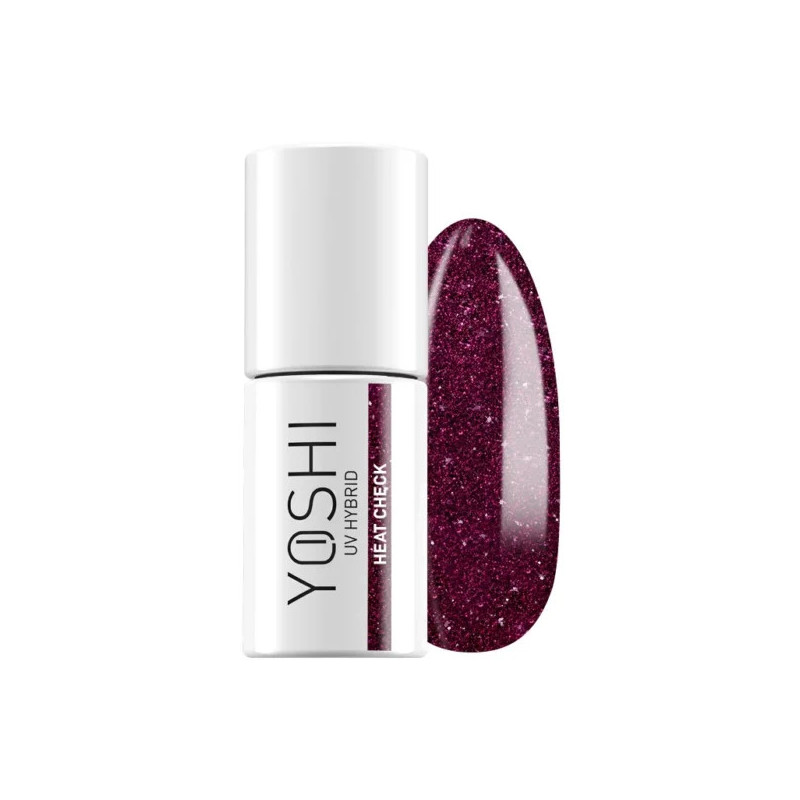 YOSHI - Lakier Hybrydowy UV LED Heat Check, 6ml