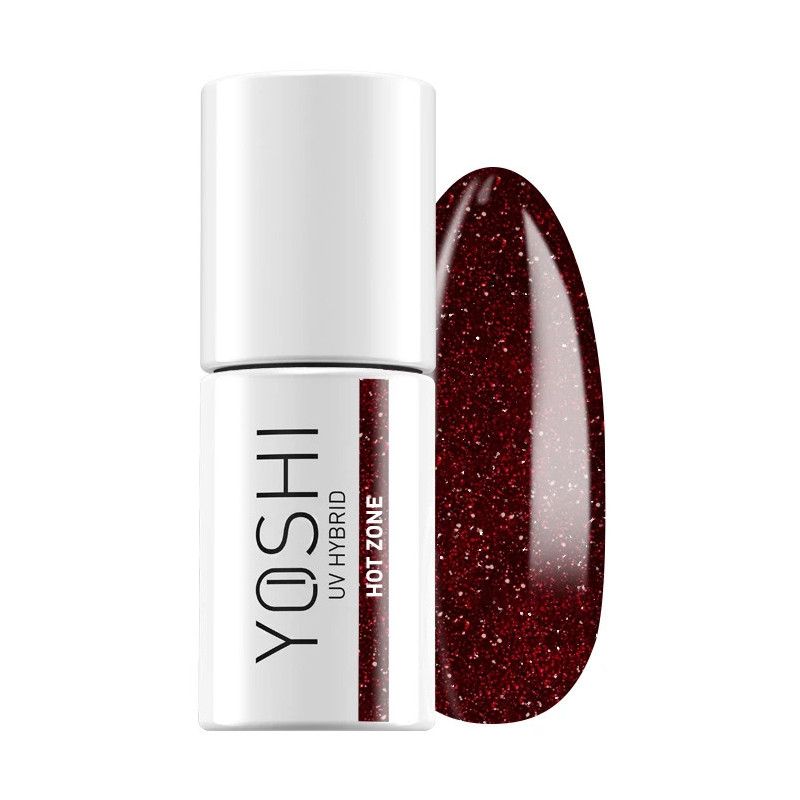YOSHI - Lakier Hybrydowy UV LED Hot Zone, 6ml