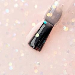 Elarto - Rubber Base Sparkline Peachy - Baza hybrydowa, 7ml