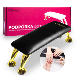 Clavier - Podpórka do manicure, podstawka pod dłonie, czarna