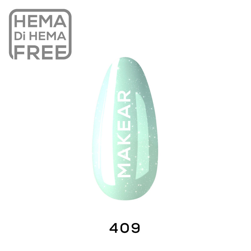 Makear - 409 Lakier hybrydowy, 8ml