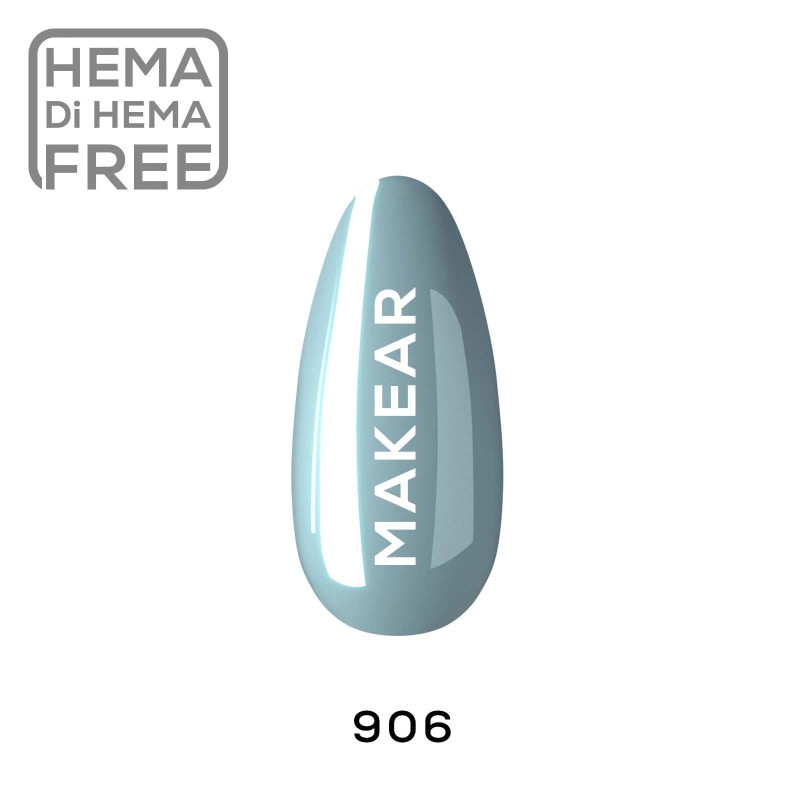 Makear - 906 Lakier hybrydowy 8ml - KRÓTKA DATA