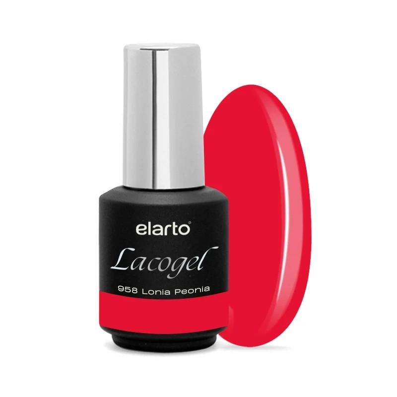 Elarto - Lacogel - Lakier hybrydowy Lonia Peonia 958, 7ml