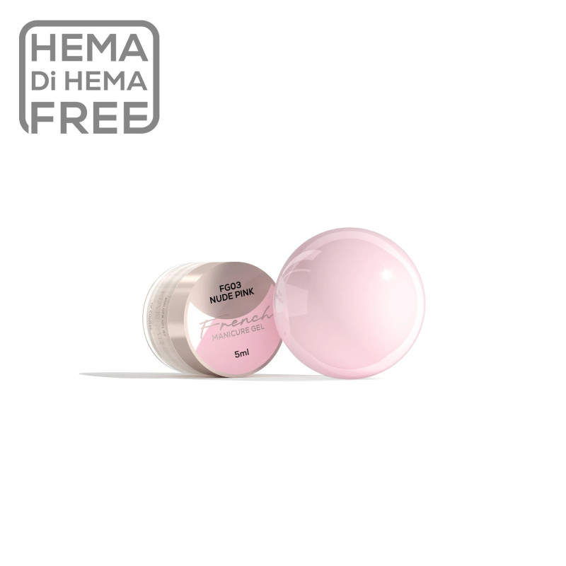 Makear - FG03 - French Manicure Gel Nude Pink, 5ml
