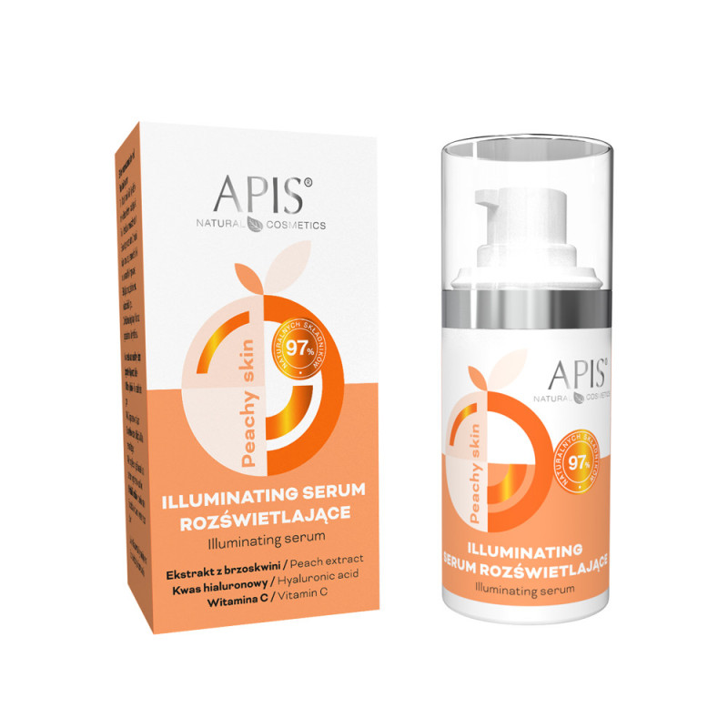 Apis - PEACHY SKIN - Iluminating Serum rozświetlające, 15ml
