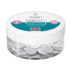 Pharm Foot - TAPE LAYER - Wymienne nakładki ścierne na PODO DISC w słoiczku 180 S, 50szt