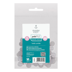 Pharm Foot - TAPE LAYER - Wymienne nakładki ścierne na PODO DISC w woreczku 180 S, 50szt