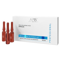 Apis - REVOLUTION IN HYDRATION - Ampułki z kwasem hialuronowym 4D 99%, 10x3ml