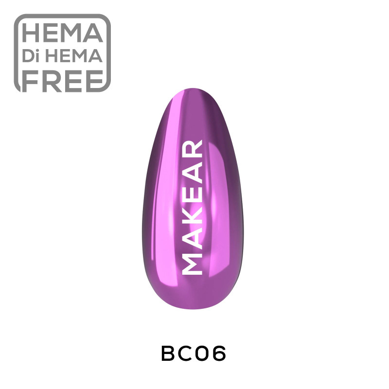 Makear - BC06 - Pyłek w Płynie Chrome Violet, 5ml