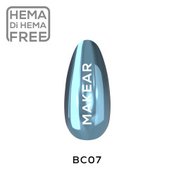 Makear - BC07 - Pyłek w Płynie Chrome Blue, 5ml