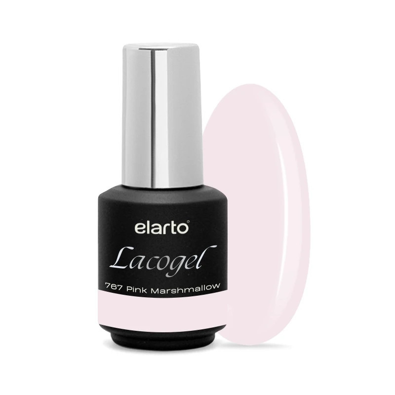 Elarto - Lacogel - Lakier hybrydowy Pink Marshmallow 767, 7ml