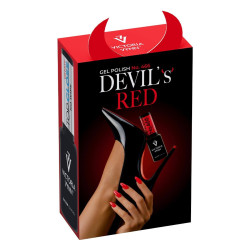 Victoria Vynn - 2 PACK GEL POLISH - Lakier Hybrydowy 466 Devil's Red