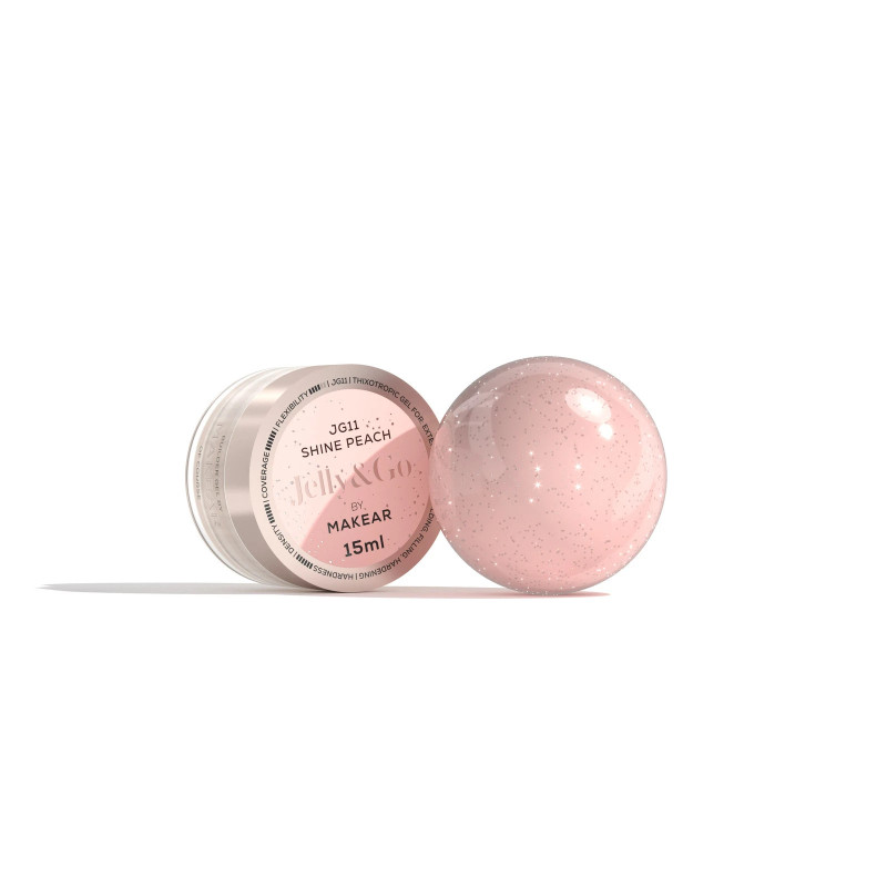 Makear - JG11 Jelly&Go Shine - Peach, 15ml