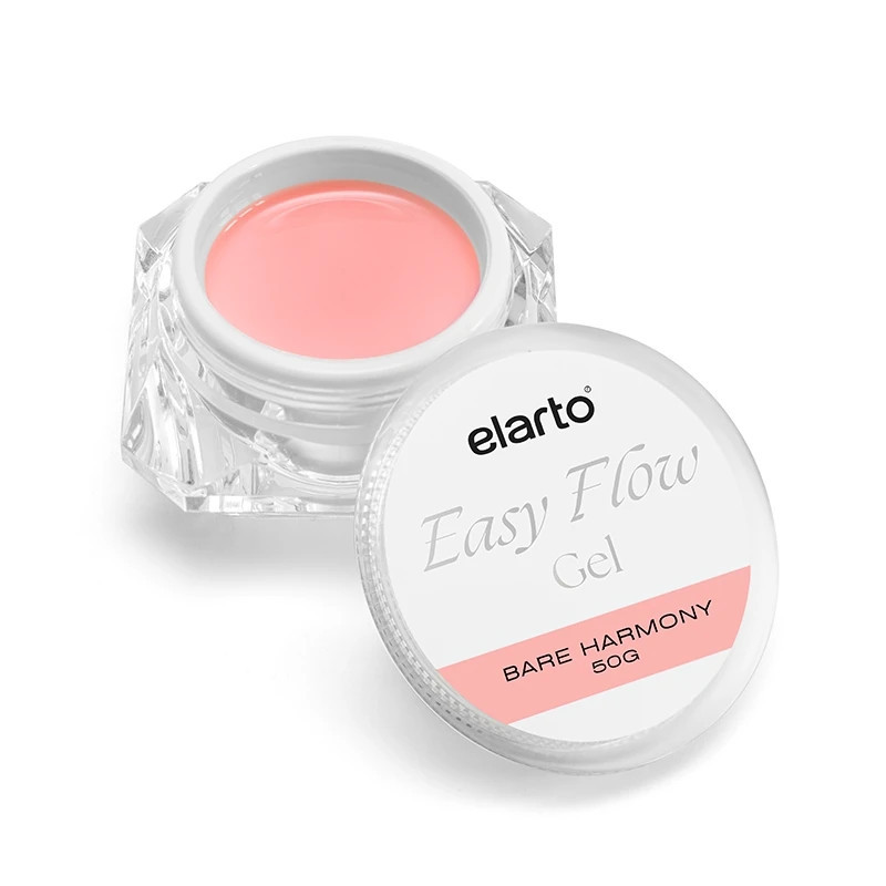 Elarto - Easy Flow Gel - Żel budujący różowo-beżowy Bare Harmony, 50g