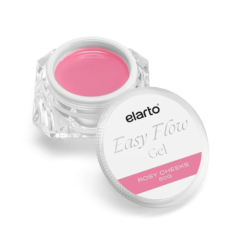 Elarto - Easy Flow Gel - Żel budujący różowy Rosy Cheeks, 50g