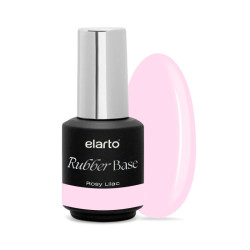 Elarto - Rubber Base - Baza hybrydowa Rosy Lilac, 7ml
