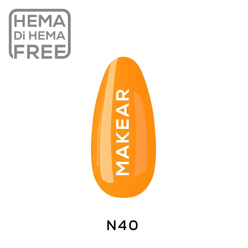 Makear - N40 Lakier hybrydowy, 8ml