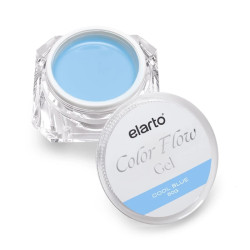 Elarto - Color Flow Gel - Żel budujący błękitny Cool Blue, 50g