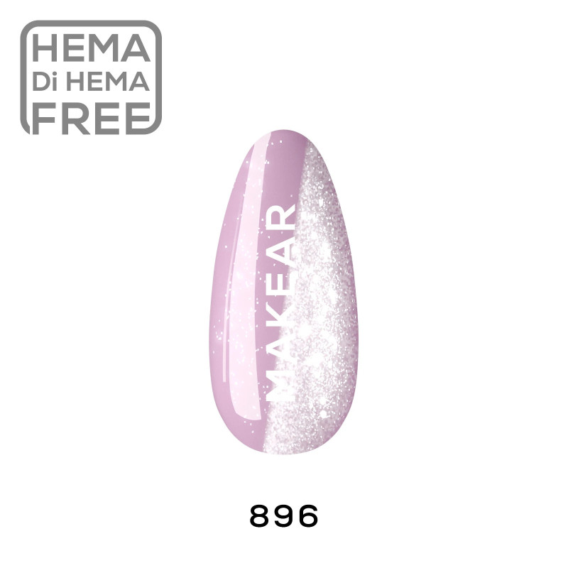 Makear - 896 Lakier hybrydowy, 8ml