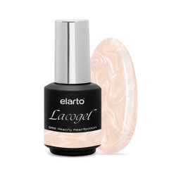 Elarto - Lacogel - Lakier hybrydowy Peachy Pearlfection nr 966, 7ml